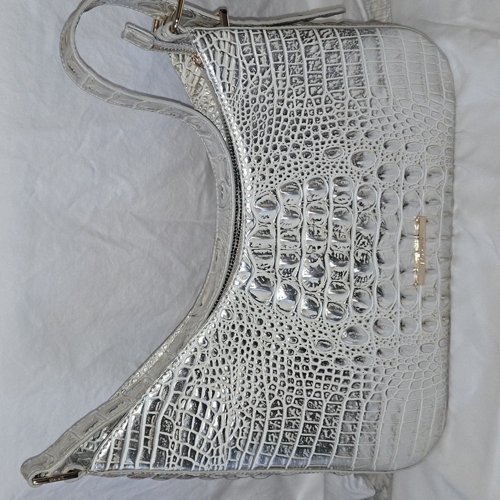 Brahmin Abbott Shoulder Bag In Ivory Dream Melbourne. NWT - Picture 2 of 16
